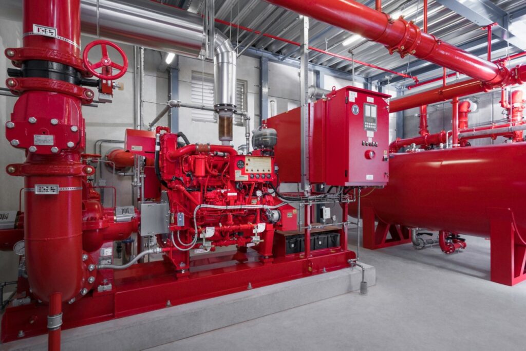 key factors to consider when selecting water tank capacity and fire pumps for fire protection systems?