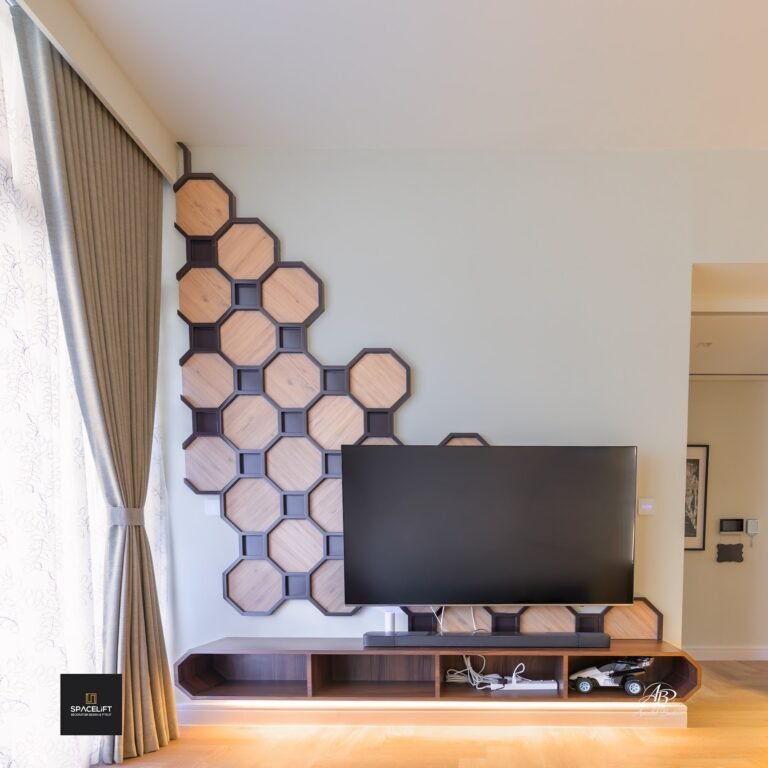 Feature TV wall – Villa – Tilal Al Furjan