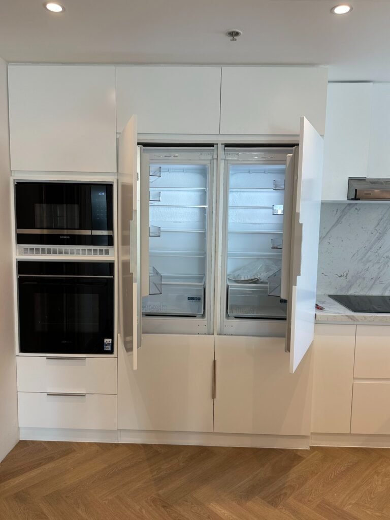 Tall appliance units – Kitchen Joinery – Murjan, Dubai Marina